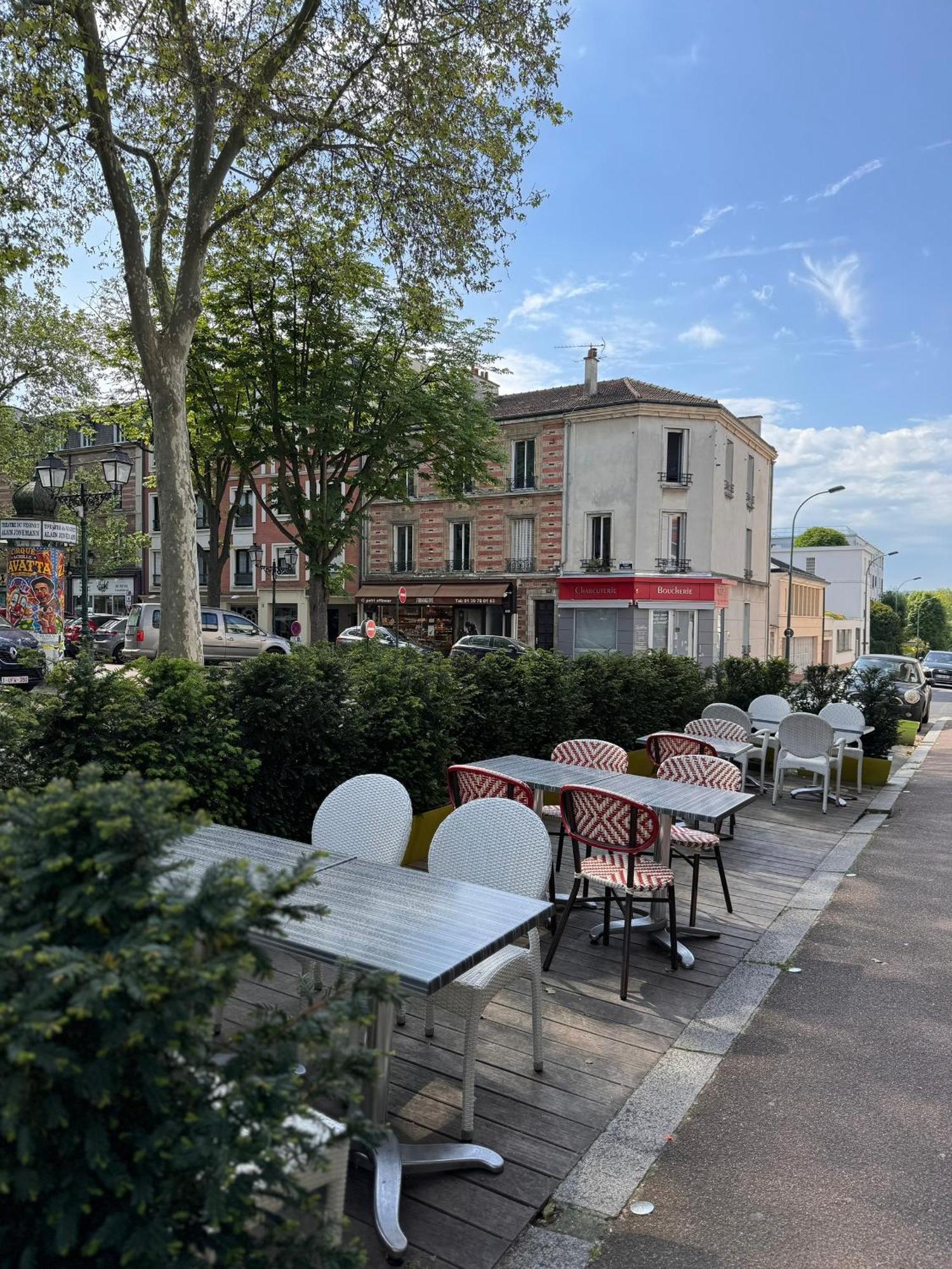 Hotel Paris Vesinet- Logis Hotel Restaurant Le Vésinet Dış mekan fotoğraf